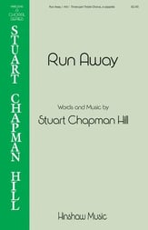 Run Away Three-Part Treble choral sheet music cover